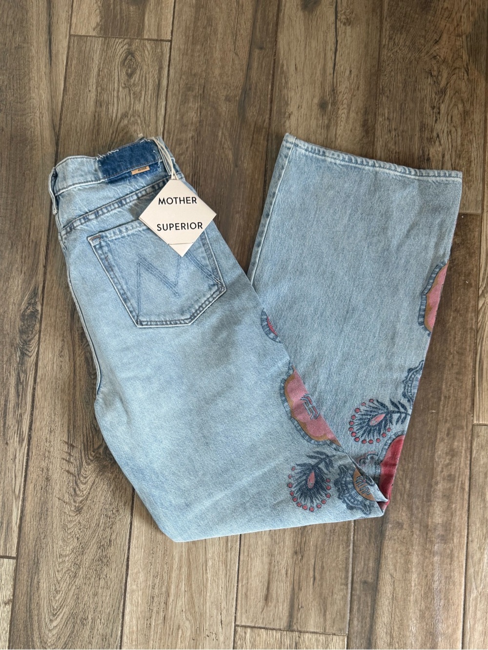 NWT MOTHER THE MAVEN SNEAK, size 28 - Picture 5 of 7